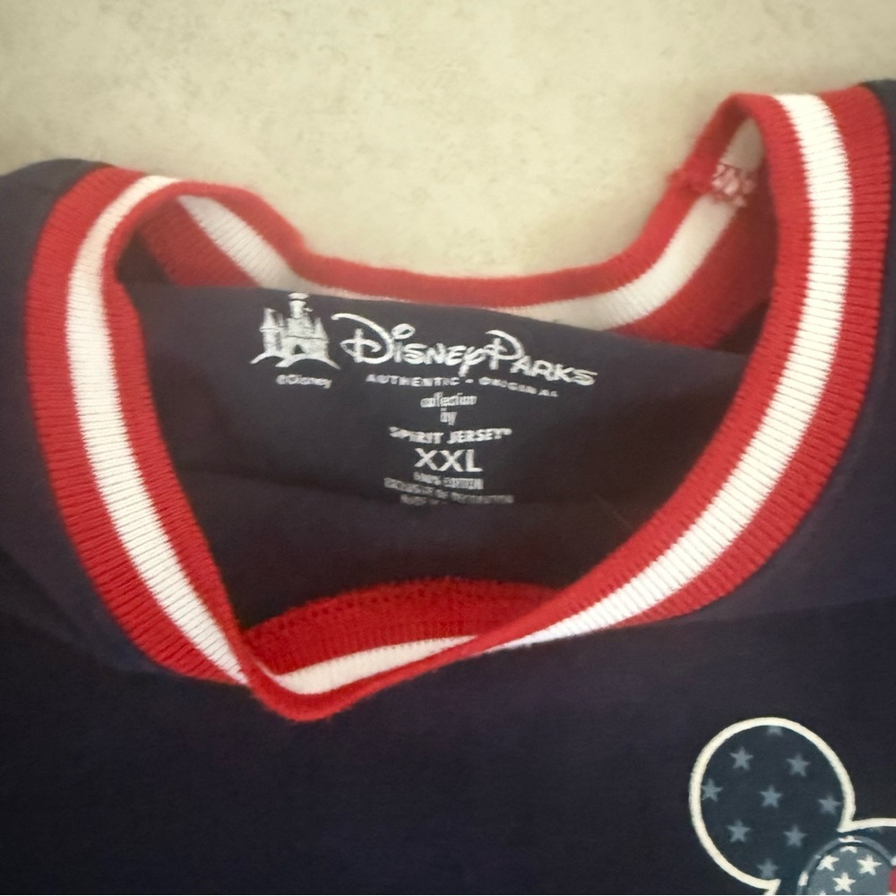 Disney 4th of July spirit jersey XXL - Picture 3 of 3